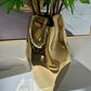 Picasso Ceramic Abstract Gold Vase 14"