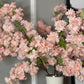 Japan M Silk Cherry Blossom Flower Branches Blush Pink 3 Pack 40 Inches, Wedding, Party, Event, Spring Décor