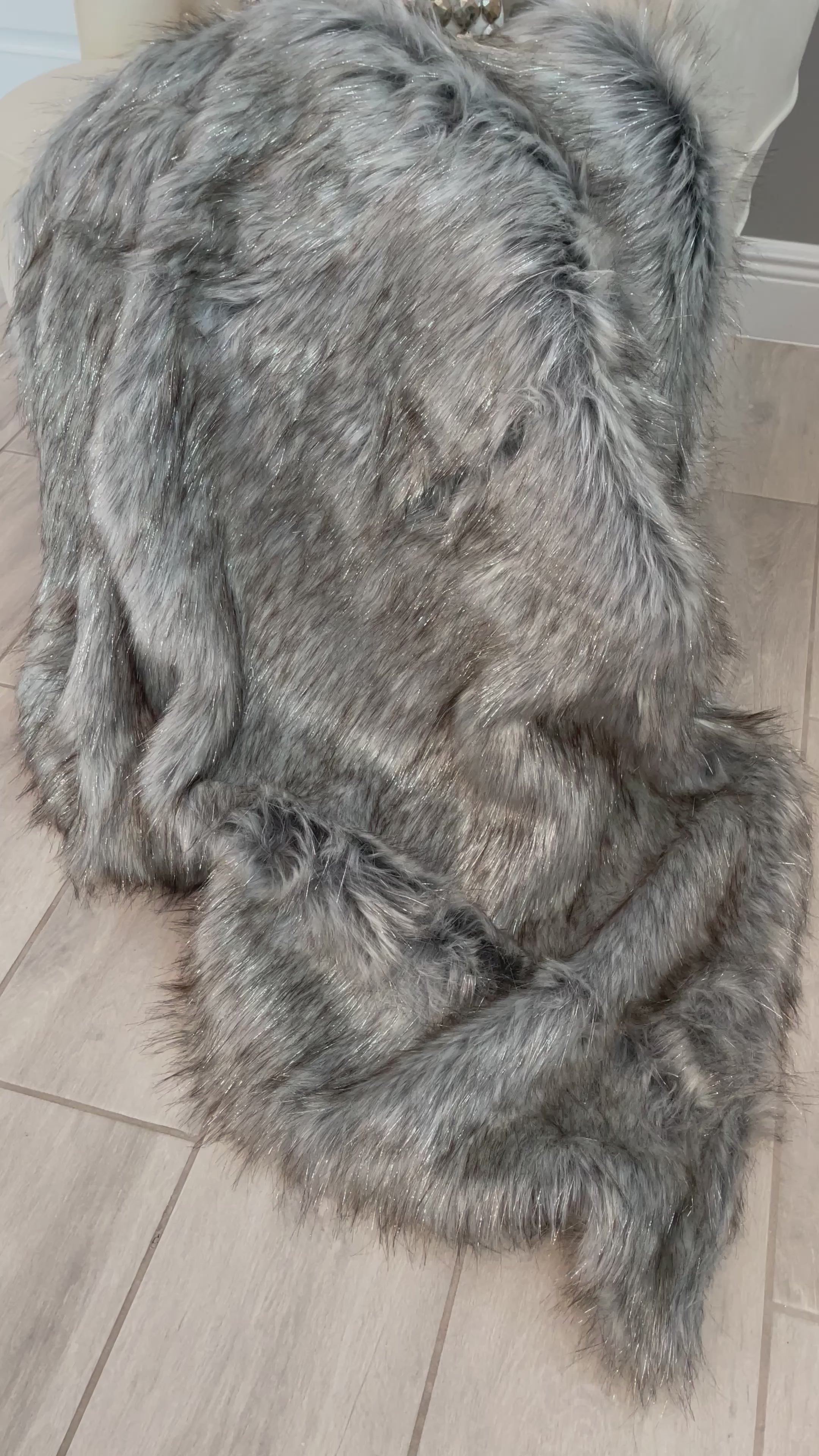 Aspen faux fur throw new arrivals